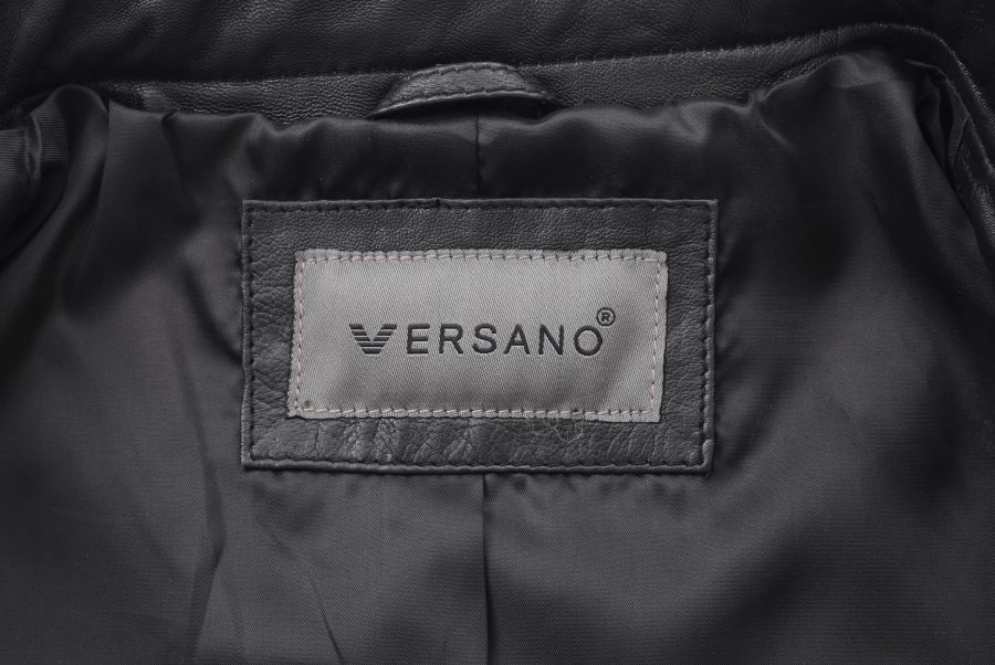 Leren jas dames 315 zwart Versano - Image 8
