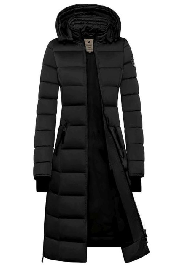 dames winterjas Alexa Versano zwart