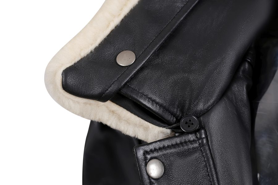 Pilot leren heren jas bruin Versano - Afbeelding 7