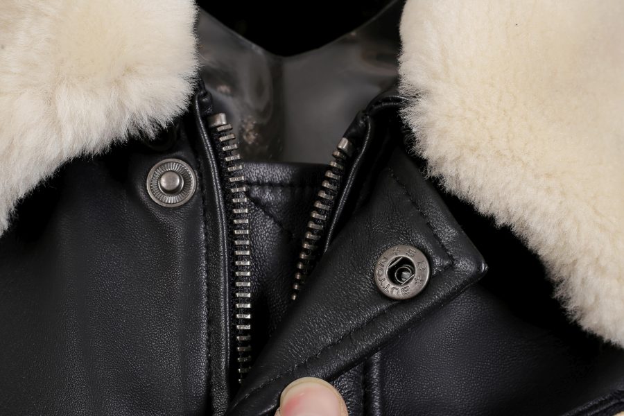 Pilot leren heren jas bruin Versano - Afbeelding 6